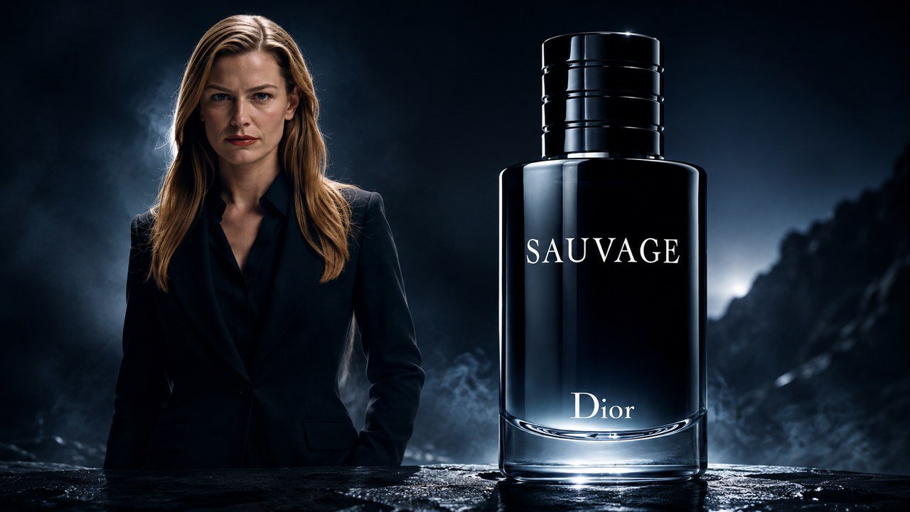 Still from the Dior Sauvage ad